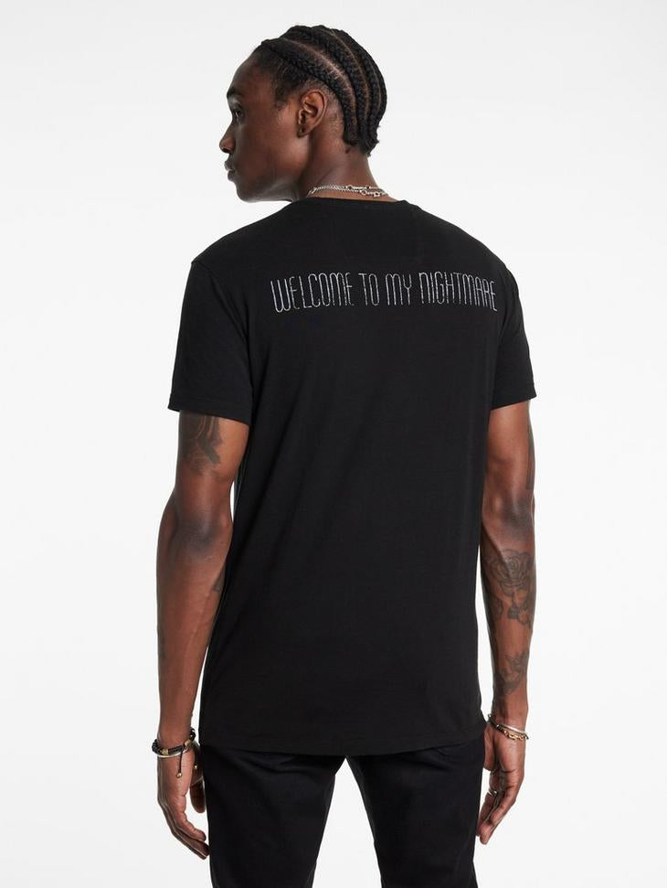 John Varvatos Alice Cooper Top Hat Tee