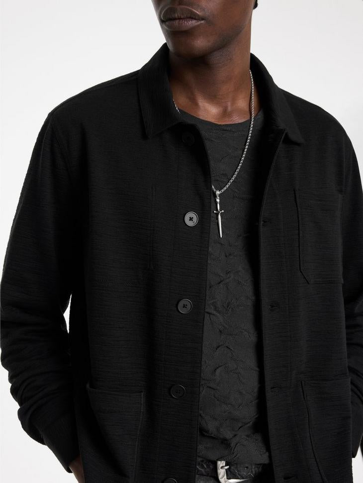 John Varvatos Kenmare Chore Jacket with Earth Texture