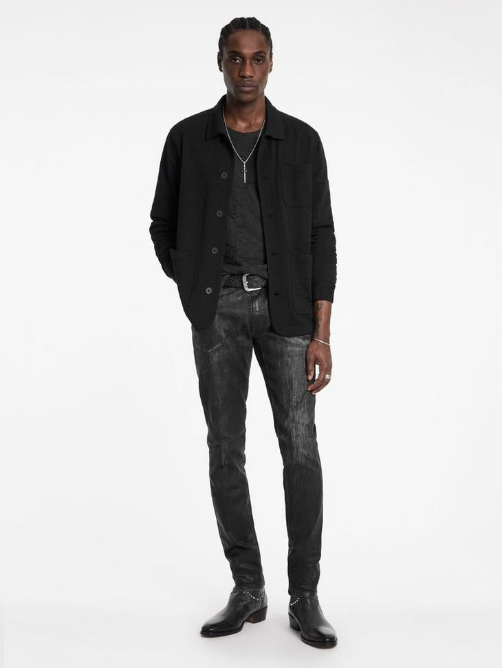 John Varvatos Kenmare Chore Jacket with Earth Texture