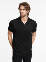 John Varvatos Short Sleeve Pique Polo