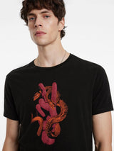 John Varvatos Peace Snake Tee