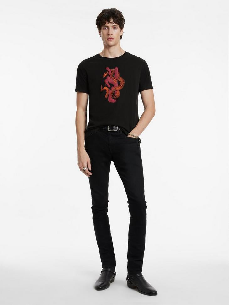 John Varvatos Peace Snake Tee