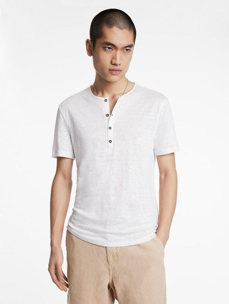 John Varvatos Bleeker Henley Tee