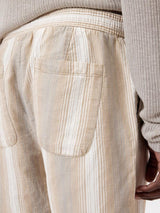 John Varvatos David Drawstring Shorts with Back Patch Pockets