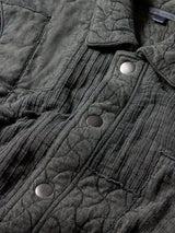 John Varvatos Patchwork Quilted Kelp Jacket