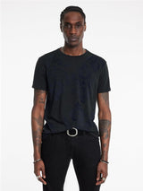 John Varvatos Paisley Crew Tee