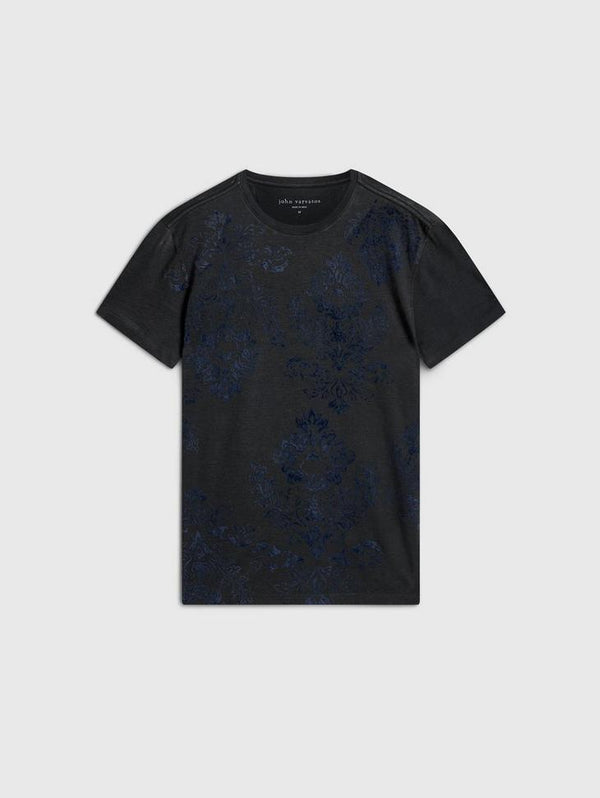 John Varvatos Paisley Crew Tee