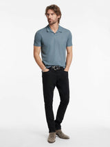 John Varvatos Short Sleeve Pique Polo