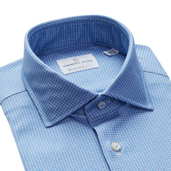 Emanuel Berg Byron Grey 4Flex Shirt