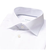 ETON White signature slim-fit Spread Collar Shirt