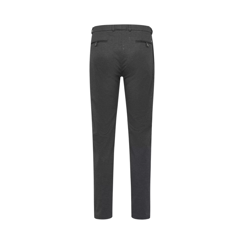 Bugatti Chinos with Modern cut in Dark Grey