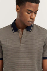 Bugatti Polo in Taupe