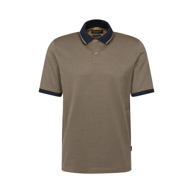 Bugatti Polo in Taupe