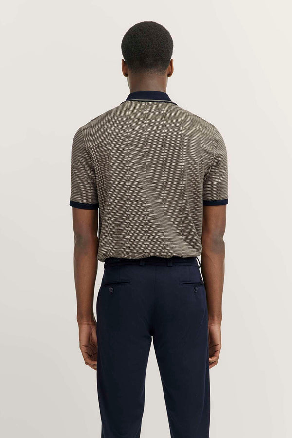 Bugatti Polo in Taupe