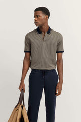 Bugatti Polo in Taupe