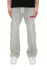 Purple MWT Fleece Cargo Pant