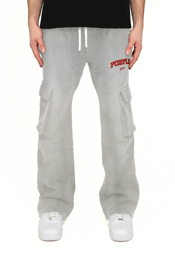 Purple MWT Fleece Cargo Pant