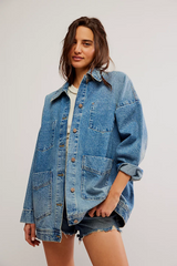 Free People Avery Denim Jacket