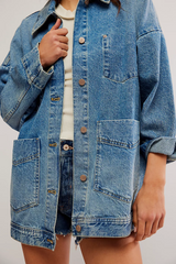 Free People Avery Denim Jacket