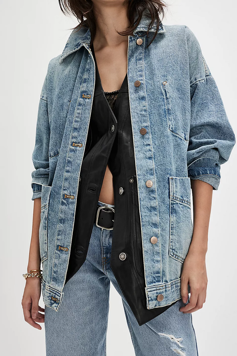 Free People Avery Denim Jacket