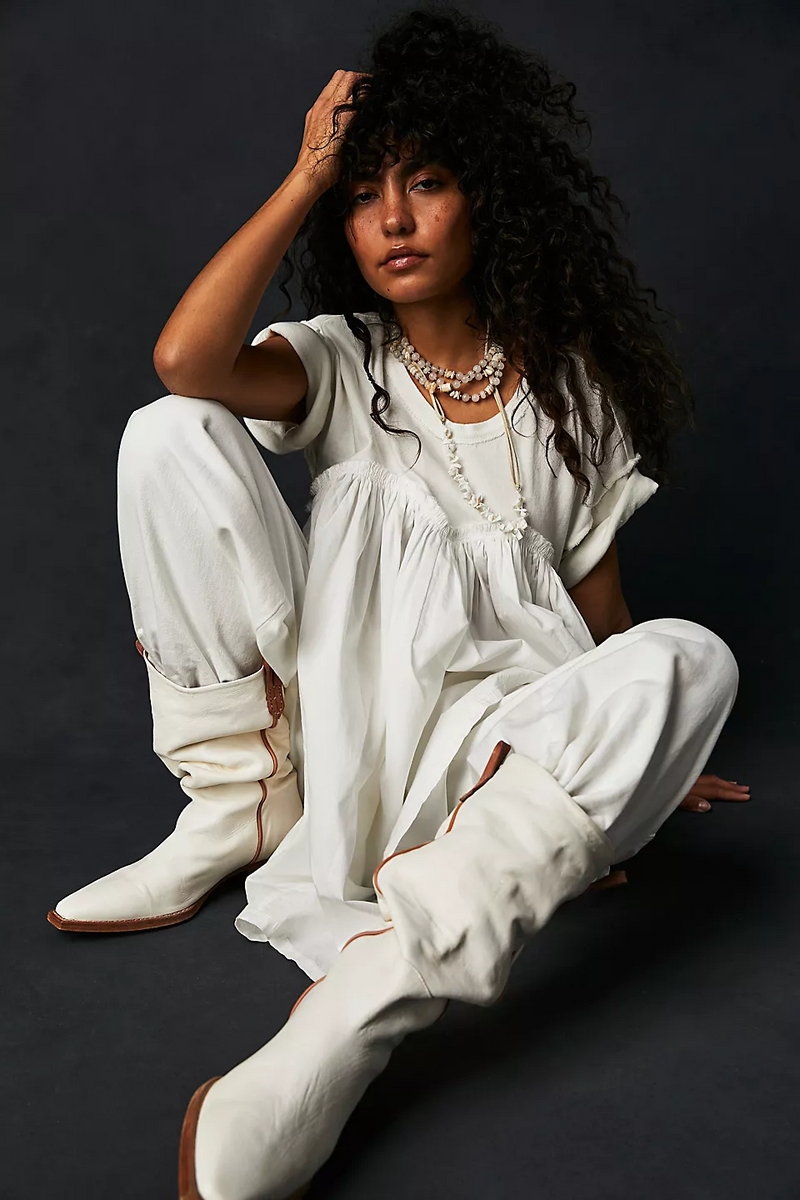 free people women's catalina mini dress Free People Catalina Mini Dress Ivory / S