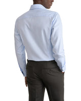 Textured Twill Effect Slim Shirt