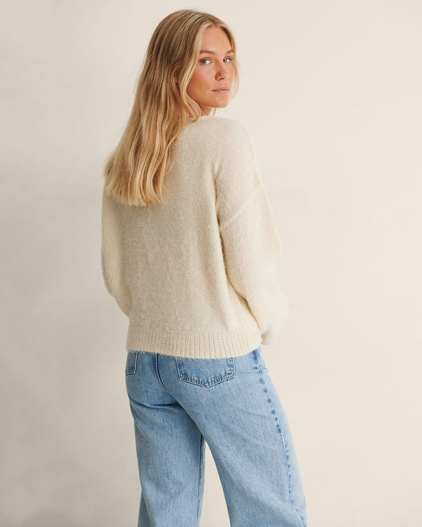 NA-KD Oversized knitted cardigan