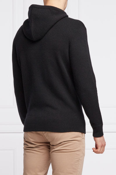 BOSS Uleo slim-fit cashmere wool hoodie
