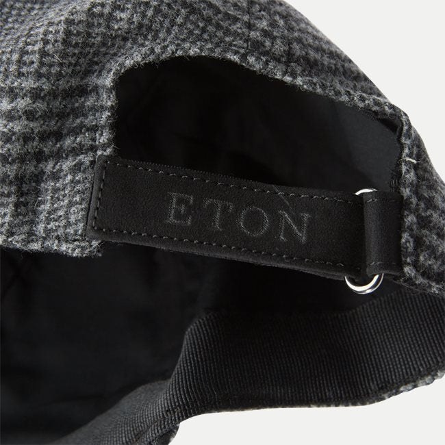 ETON Prince of Wales Check Wool Cap