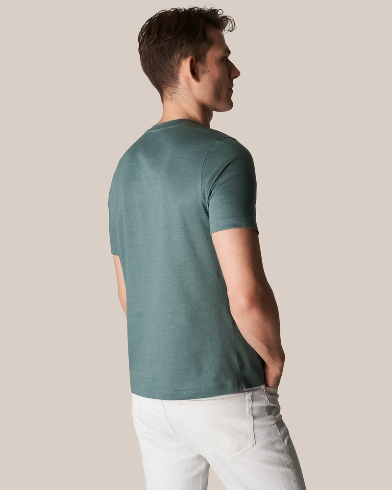 Eton Cotton Linen T-Shirt