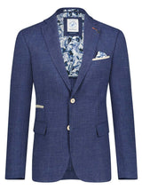 A Fish Named Fred Linen Look Blazer