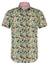 A Fish Named Fred Short-Sleeve Shirt in Olives