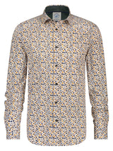 A Fish Named Fred Round Structure Off-White Shirt