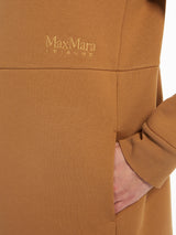 max mara LEISURE Gauze cotton fleece dress