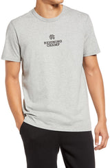 Reigning Champ Mens Lockup Cotton Graphic Tee