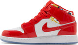 AIR JORDAN 1 Mid SE GS 'Barcelona Sweater'