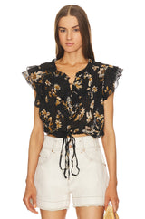 Free People Naya Printed Top