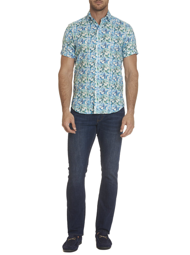 Fuller Short Sleeve Tailored Fit Shirt