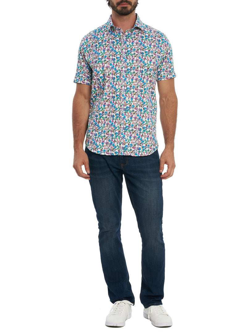 Jam Out Short Sleeve Tailored Fit Shirt