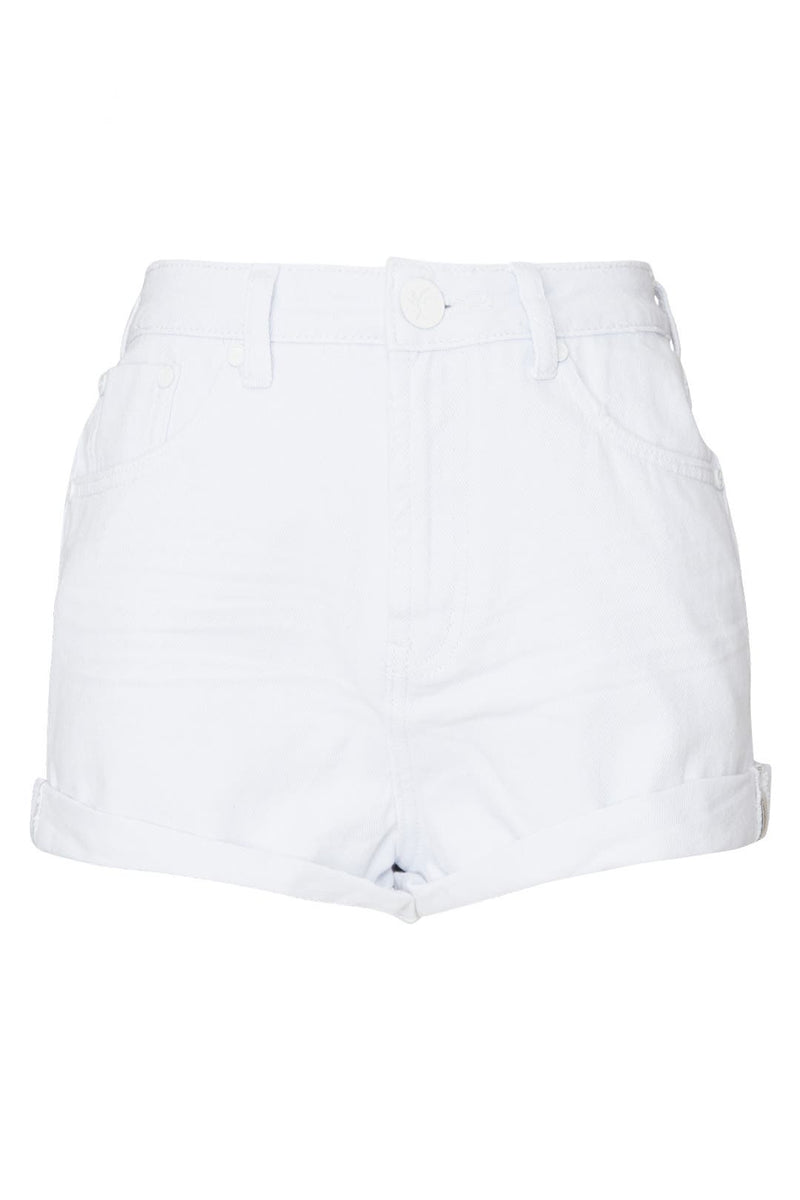 ONETEASPOON Bandits Shorts in White Beauty