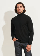 Patrick Assaraf Extra-Fine Merino Turtleneck Sweater
