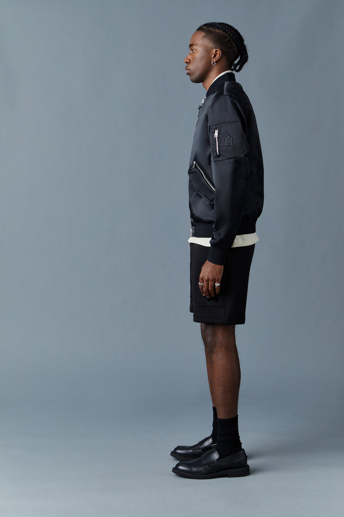 Mackage RAGNAR-Z Satin bomber jacket