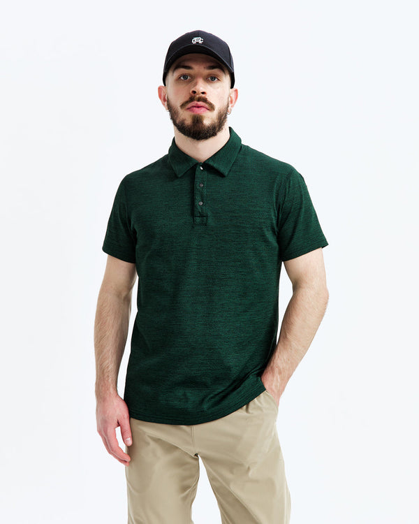 Reigning Champ Men's Knit Solotex Mesh Polo