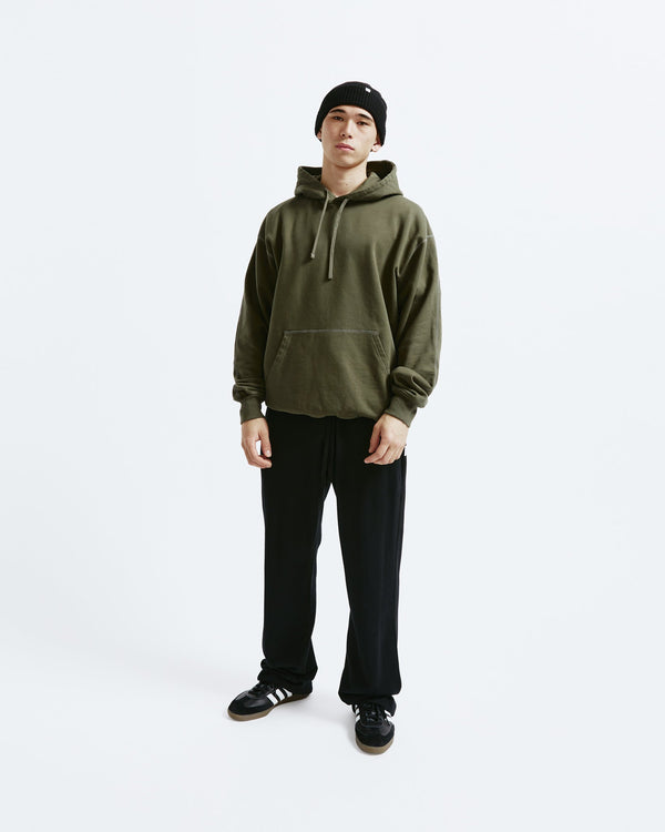 Reigning Champ Men's Knit Midweight Terry Pullover Hoodie
