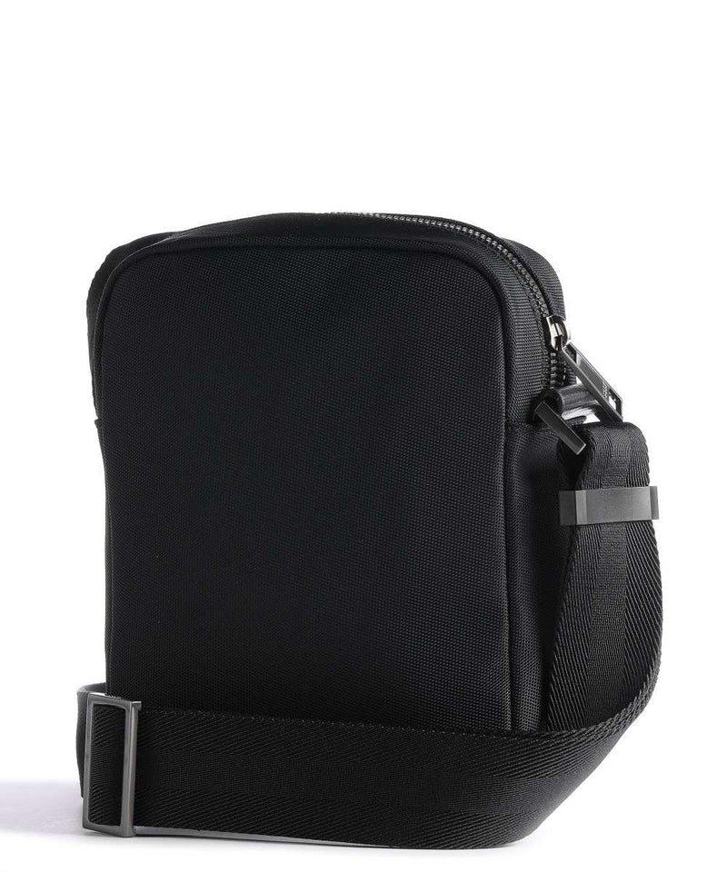 BOSS First class recycled-polyester crossbody bag with logo