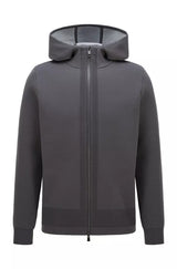 BOSS Ezeno regular-fit hooded jacket with mesh details