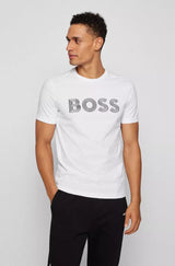 BOSS Tee 6 relaxed-fit t-shirt in cotton with logo