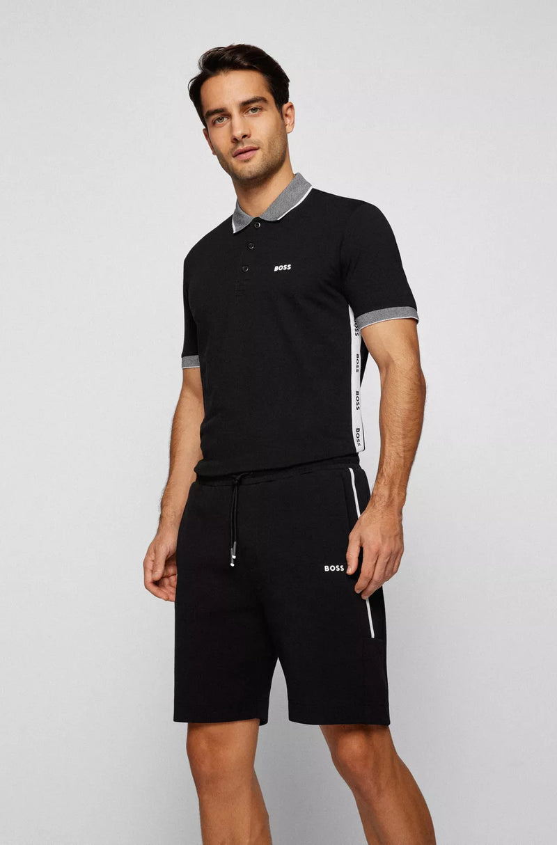 BOSS Paule slim-fit polo in stretch fabric