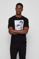 BOSS x Muhammad Ali Interlock-cotton t-shirt