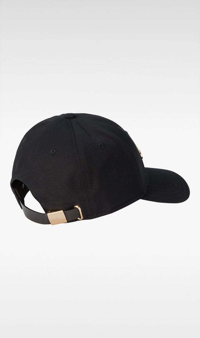 Moose Knuckles Gold Logo Icon Cap